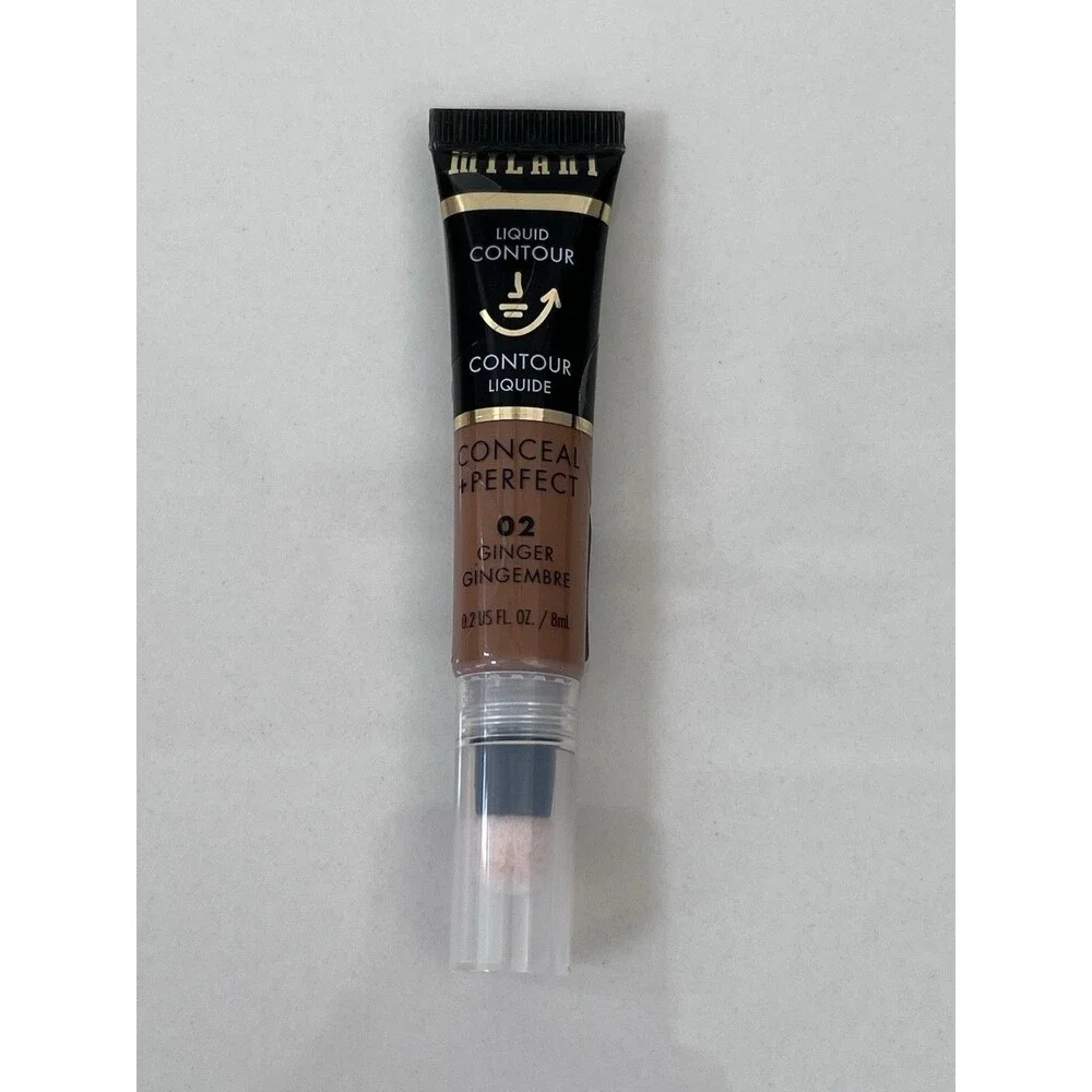 Milani Liquid Contour Conceal + Perfect, #02 Ginger 0.2 fl oz 8ml New Sealed
